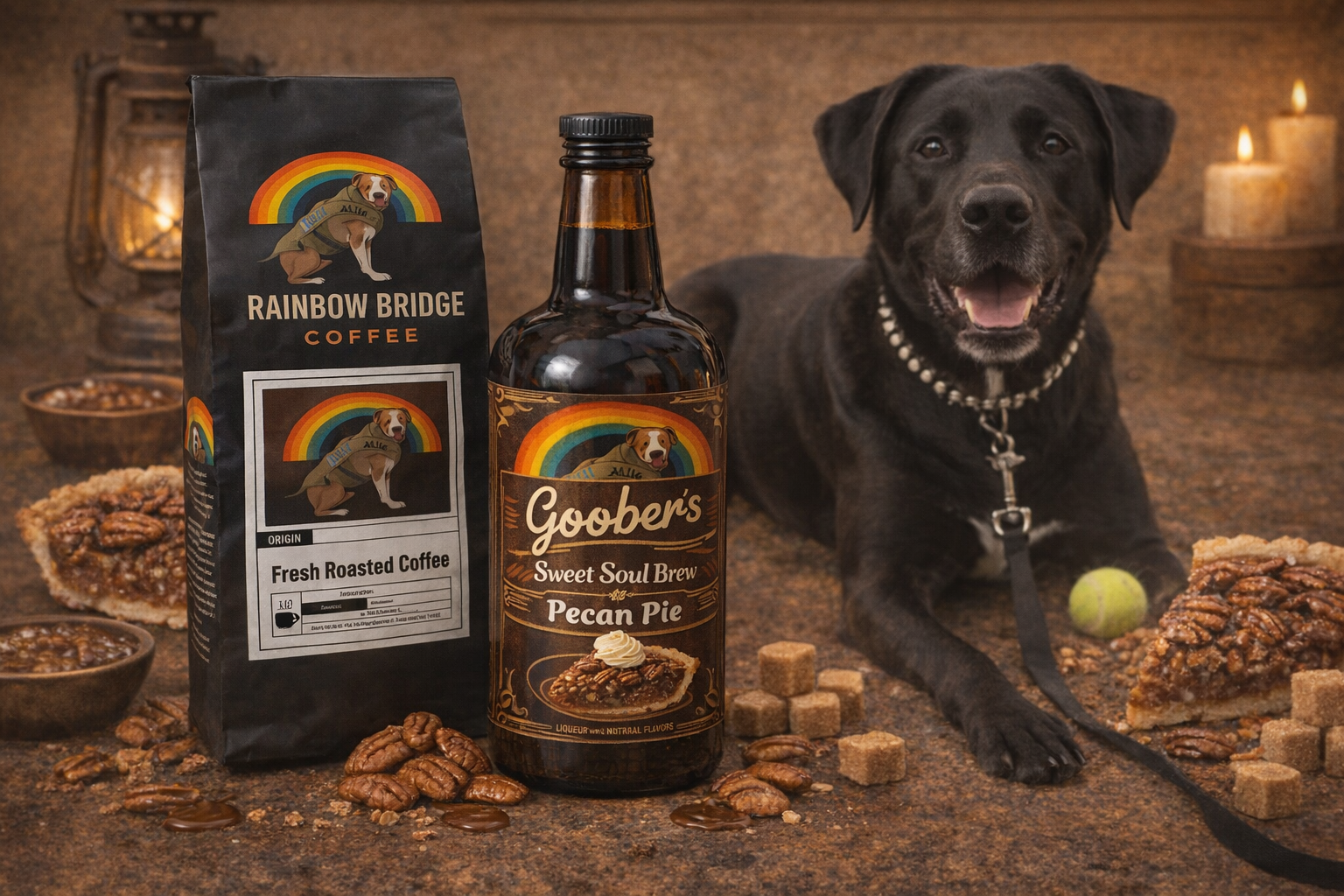 ⭐ Goober’s Sweet Soul Brew — Pecan Pie