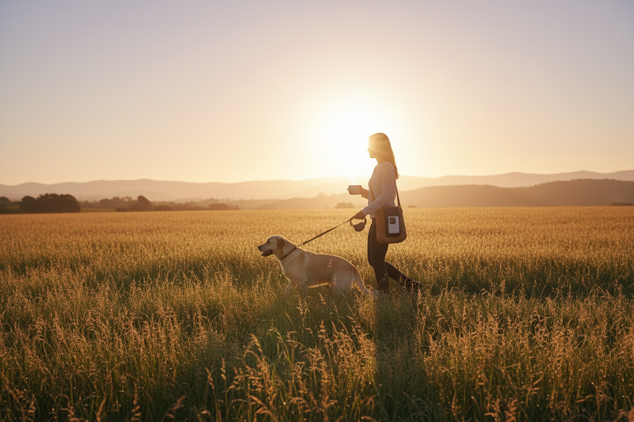 Golden Fields Roast Sunrise Dog Walk