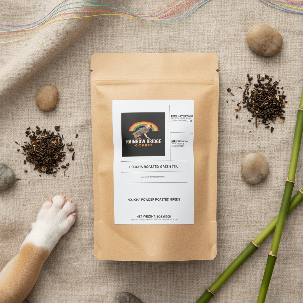Hojicha - Flat Lay