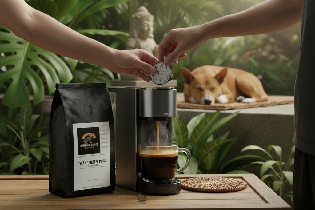 Island Breeze Bali Coffee Pods K-Cup Lifestyle