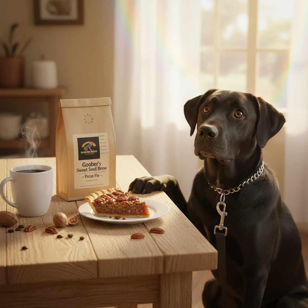 Pecan Pie - Lifestyle with Goober