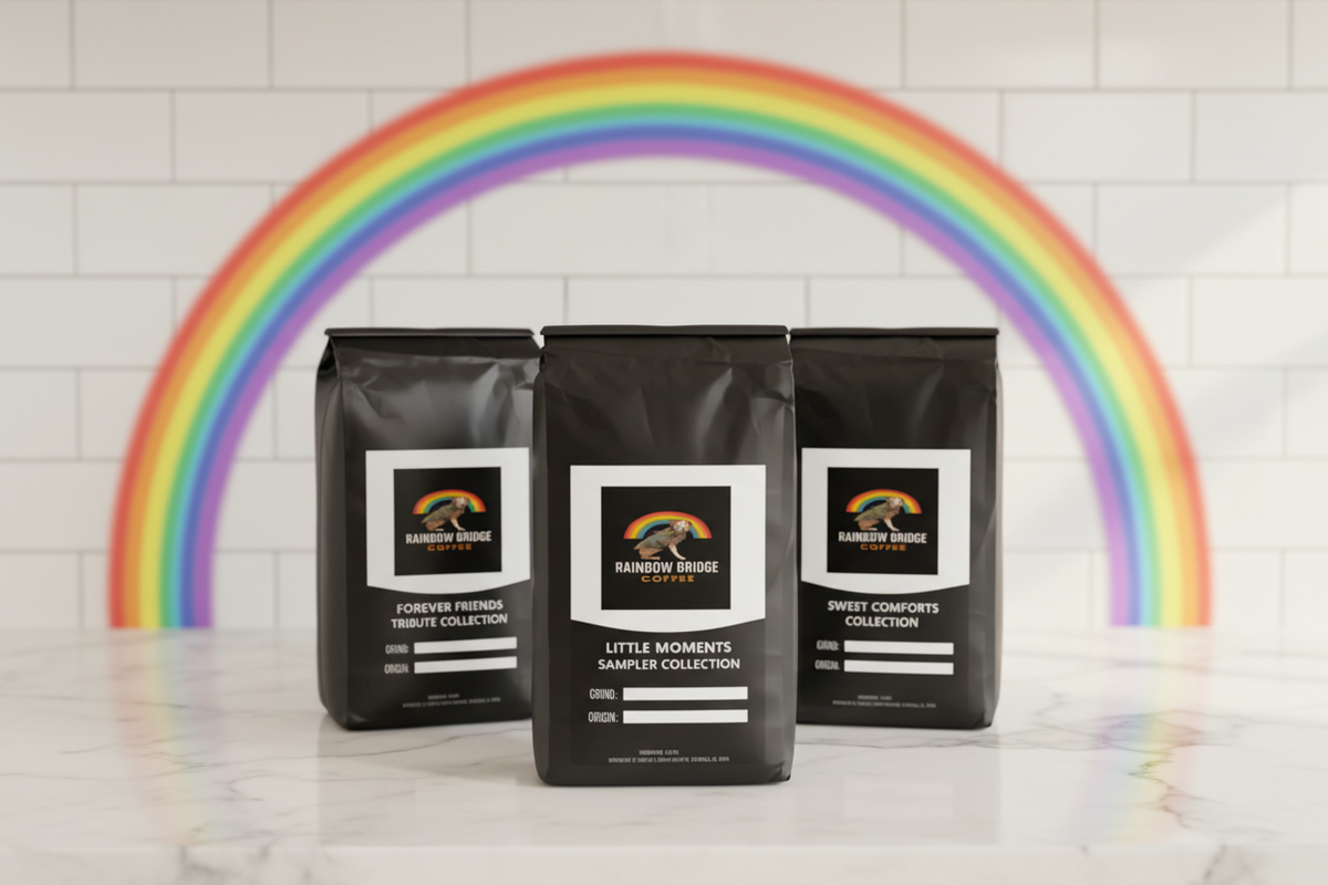 Rainbow Bridge Coffee - Bold Rainbow Triangle Formation