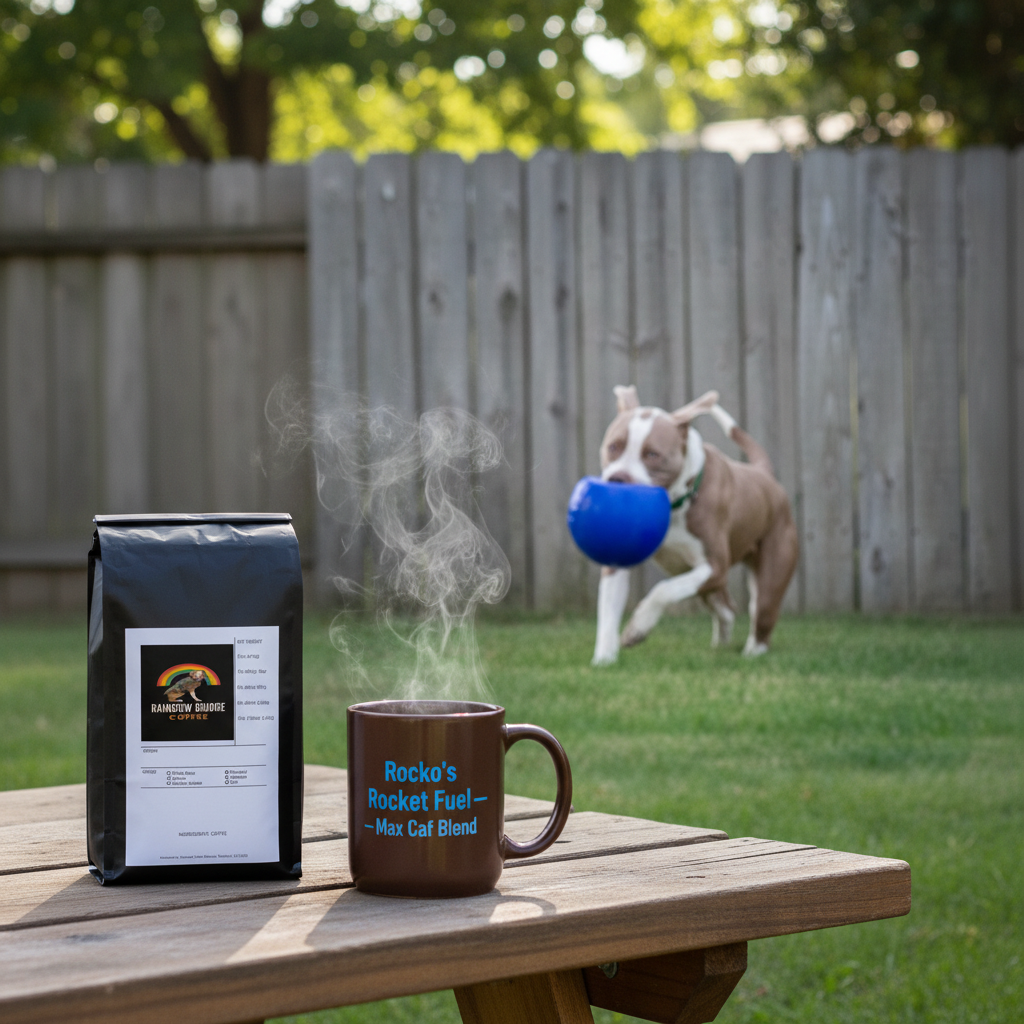 Rocko's Rocket Fuel — Max Caf Blend — Backyard Action