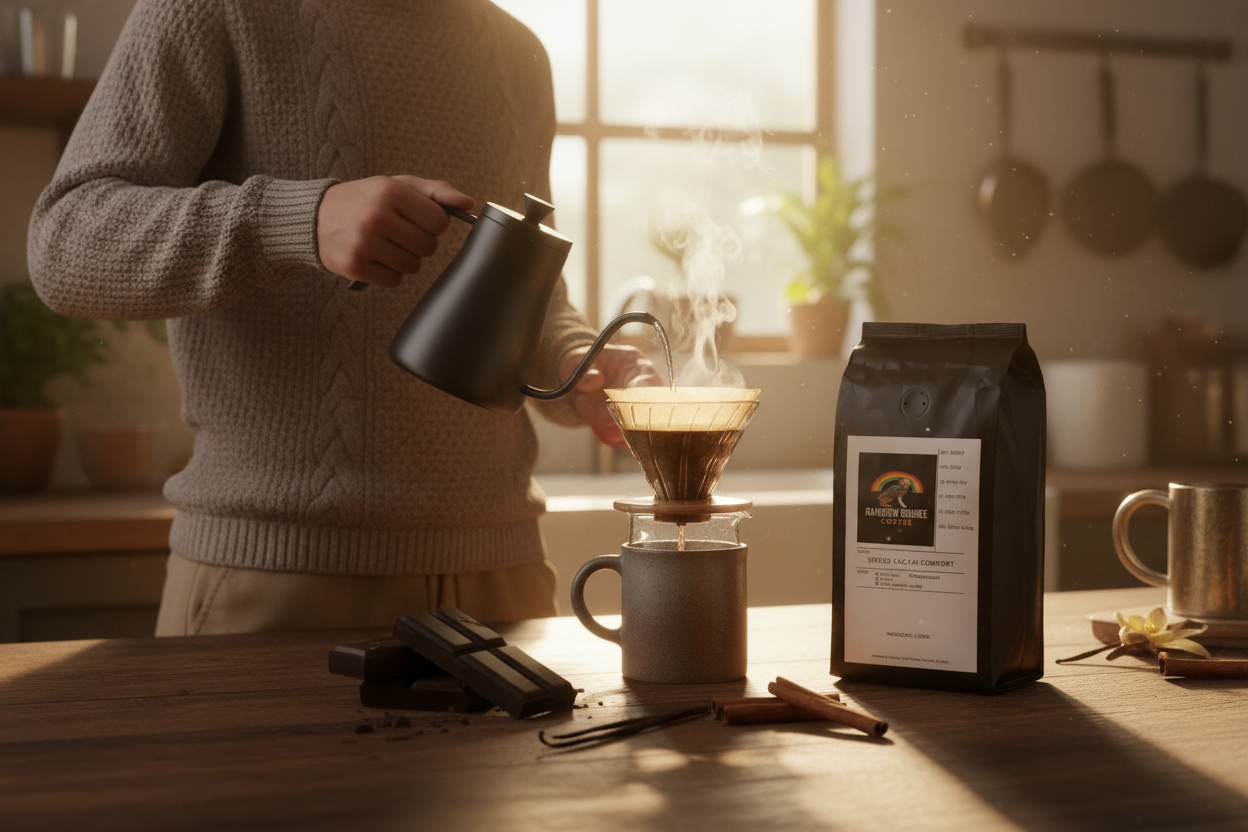 Spiced Cacao Comfort Kitchen Lifestyle